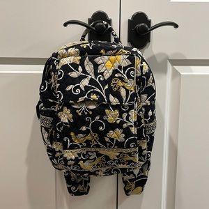 Vera Bradley Vintage Yellow Bird Backpack